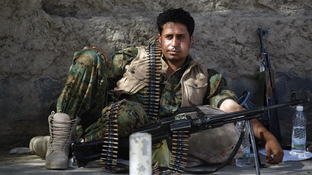 Bojovnk Htovc v Sanaa (16. dubna 2015).