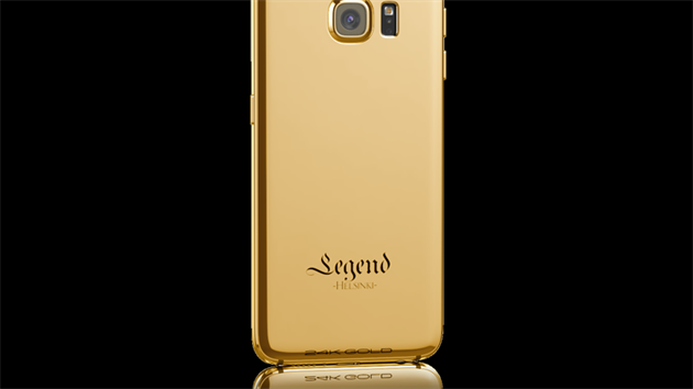 Zlat Samsung Galaxy S6 od finsk spolenosti Legend