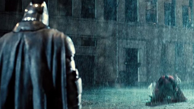 Záběr z filmu Batman v Superman Dawn of Justice