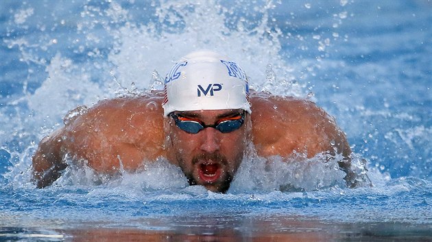 Michael Phelps vyhrl na mtinku v americkm mst Mesa zvod na  100 metr motlek v ase 52,38 vteiny.