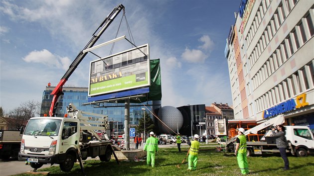 Brno proti nelegálním billboardům bojuje od konce loňského roku.