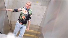 Blogerka Nicole nám poradila, jak nosit oblíbené boyfriend jeans.