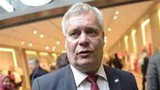 Pedseda Sociálních demokrat Antti Rinne (18. dubna 2015).