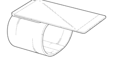 Patent spolenosti LG na flexibilní smartphone nositelný jako náramek