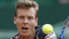 BEKHEND. Tomá Berdych na turnaji v Monte Carlu.