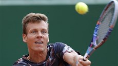 TO VYBERU. Tomá Berdych na turnaji v Monte Carlu.