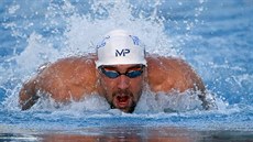 Michael Phelps vyhrál na mítinku v americkém mst Mesa závod na  100 metr...