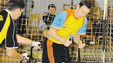 Ond�ej Kydlí�ek z po�ádajícího Startu VD Plze� se na kv�tnovém Sv�tovém poháru...