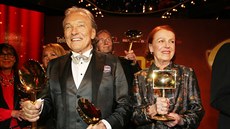 Karel Gott a Iva Jan�urová zvít�zili 11. 4. 2015 v anket� TýTý.