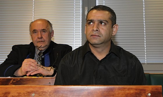 Milan Oračko u soudu za vraždu družky v dubnu 2015