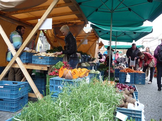 Farmářské trhy na Andělu