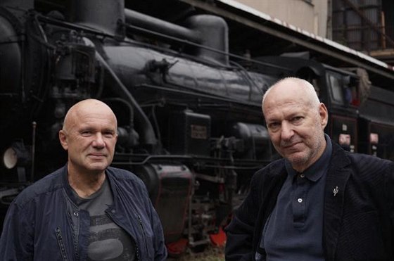 Reisér chystaného snímku Petr Nikolaev (vpravo) a producent Jií Prua...