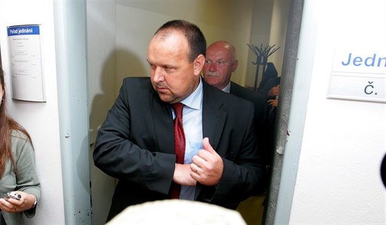 Ladislav Lubina na archivním snímku od jednoho ze soudních jednání. 