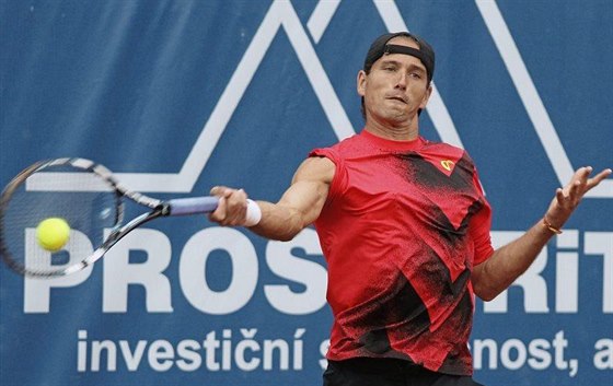 panlský tenista Ruben Ramirez-Hidalgo na turnaji Prosperita Open v Ostrav.