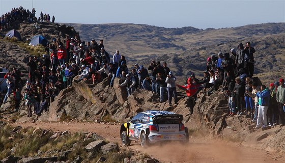 Jari-Mati Latvala bhem Argentinské rallye