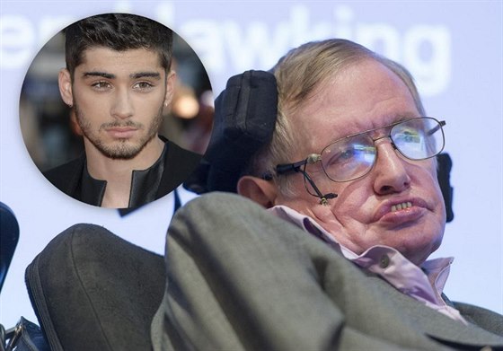 Zayn Malik a Stephen Hawking