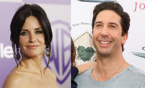 Courteney Coxová a David Schwimmer