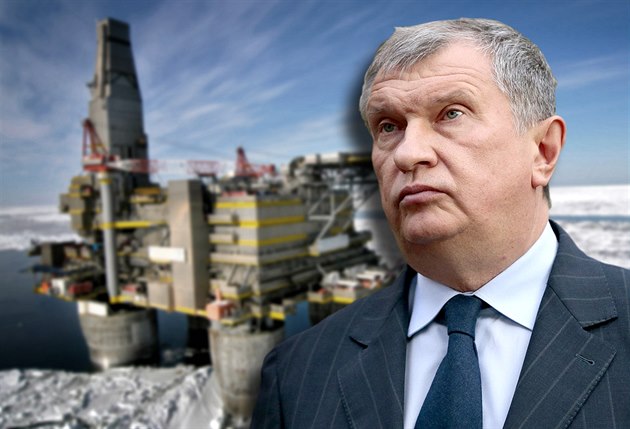 Igor Se�in, �éf ruské státní ropné spole�nosti Rosn�f�