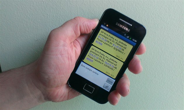 SMS jízdenka (ilustraní foto)