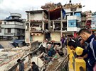 Následky zamtesení v Káthmándú (25. dubna 2015)