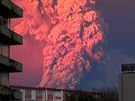Chilská sopka Calbuco po 40 letech opt vybuchla