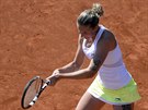 Karolína Plíková se na turnaji J&T Banka Prague Open hodn nadela na výhru v...