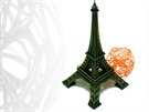 Eifelovka je jedním z nejoblíbenjích pedmt, na kterém se vidí rozliení 3D...