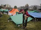 Podle informací OSN bylo zemtesením postieno asi osm milion obyvatel Nepálu...