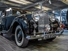 Výstava historických luxusních voz Rolls-Royce v Národním technickém muzeu