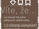 Další plakáty z osvětové kampaně pražského dopravního podniku.