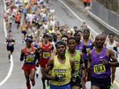 V ele poetného startovního pole Bostonského maratonu bí. Lelisa Desisa.