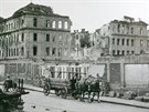 Plze po nletu 25. dubna 1945