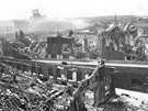 Plze po nletu 25. dubna 1945. kodovka, kter tehdy patila k nejvznamnjm...