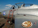 Jediný letuschopný exemplá stíhaky MiG-15 v Evrop je v souasnosti na...