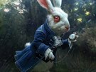 Pracovní snímky k filmu Alenka v íi div - Bílý králík (koncept , Michael...