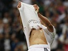 JÁ SI HO URVU! Javier Hernández z Realu Madrid po zmařené šanci.