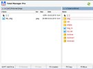 V aplikaci Total Manager Pro lze pracovat se soubory a slokami ve dvou...