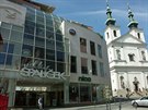 Obchodní centrum Velký palíek vyrostl v centru Brna. Velký palíek byl...