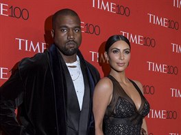Kanye West a Kim Kardashianová (New York, 21. dubna 2015)