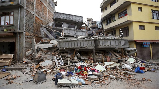 Nepál v sobotu zasáhlo nejhorší zemětřesení za posledních 80 let. (25. dubna 2015)