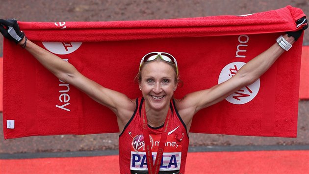 Britská vytrvalecká legenda Paula Radcliffeová bela v Londýn svj poslední...