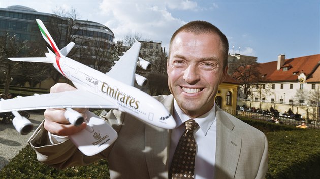 eský pilot airbusu A380 David Hecl