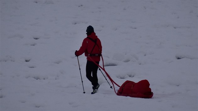 Jan Francke na Yukon Arctic Ultra