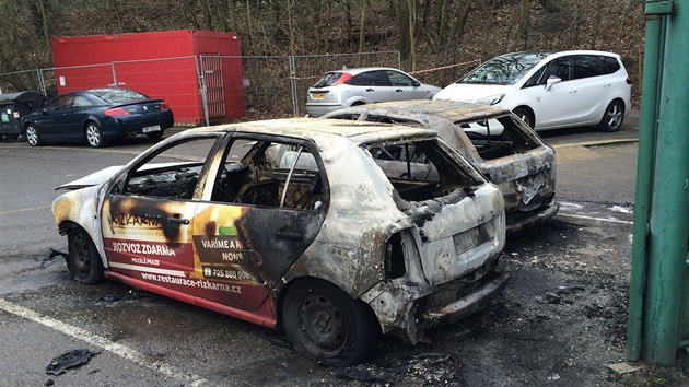 Auta urená pro rozvoz jídel po háském útoku