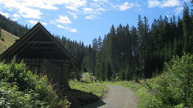 Vstupov cesta na Gleinalpe