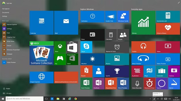 Sestaven Windows 10 s oznaenm 10061 pin novou poloku Solitaire Collection a vylepen aplikace kalende a poty.