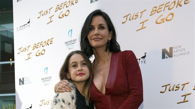 Courteney Coxov a jej dcera Coco (Los Angeles, 20. dubna 2015)