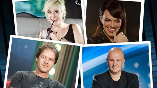 Porota SuperStar 2015: Klra Vytiskov, Pavol Habera, Marta Jandov a Ondej Soukup
