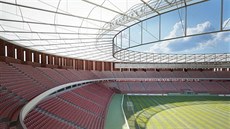 Vizualizace nového fotbalového stadionu 1. FC Brno za Luánkami - brnnské...