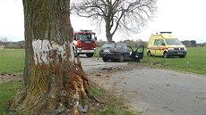 Smrtelná nehoda u Popelína na Jindřichohradecku.